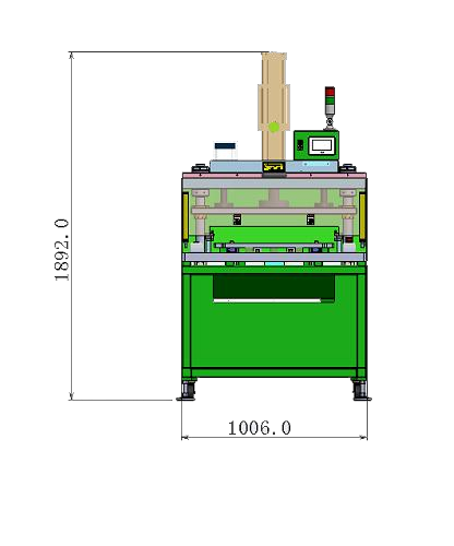 High Efficiency PCB Punching Machine For LED Panel Boards With Large Workarea 580*580mm