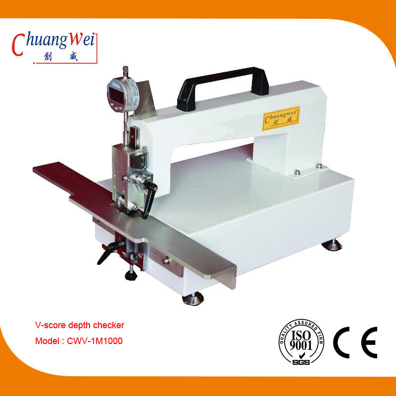 V Score Depth Checker Tube Cutting Machine With High Precision