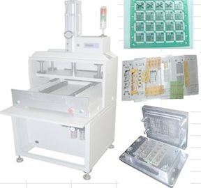 PCB Depaneling Machine With Moveable Lower Die , High Efficiency Fpc / Pcb Punch Mold