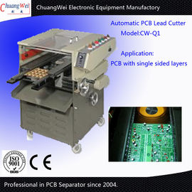 Taiwan Brand Guide Rail Automatic PCB Lead Cutter With Single Sided Layers