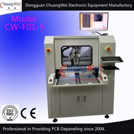 2 Table PCB Depaneling System PCB Routing Machine for 0.3 - 3.5 mm PCB thick
