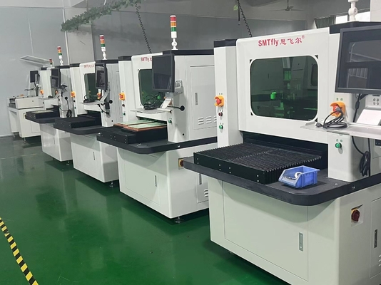 Online / Offline PCB Router Depaneling Machine With Nest Fixture / Pin Fixture