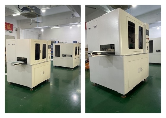 50HZ V-Cut PCB Separator 0.5-0.8Mpa Air Pressure With Linear Blade / Circluar Blades