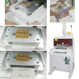 Customized PCB Depanel Machine PCB / FPC Punch Machine With Die