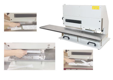 0.3-3.5mm Thickness Pneumatic Pcb Depaneling Machine With Sharp Blades