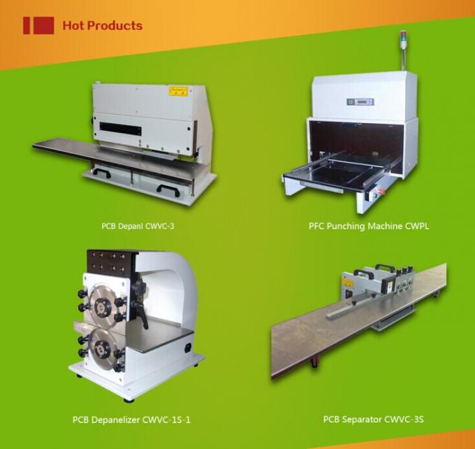 Led PCB Assembly Line V-cut Depaneler Machine Separating Long Boards