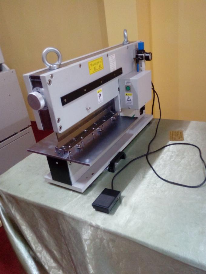 Motorized V Cut Pcb Separator Machine Pneumatically Driven Pcb Depanelizer