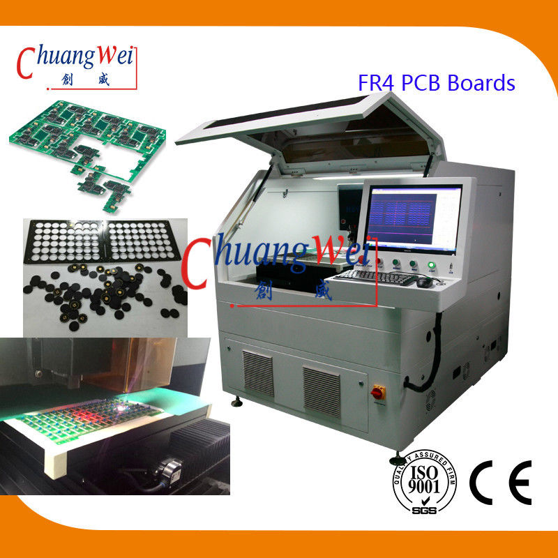 Laser PCB Cutting Machine ±20 μM Precision for FR4 PCB Boards Optional 15W UV