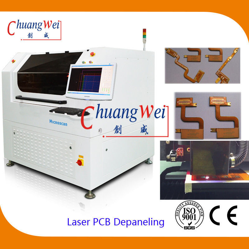 UV Laser PCB Depaneling Machine with 460 * 460mm Working Area Optional ...