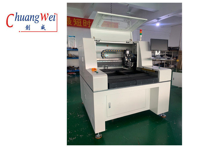 Pcb Cnc Router 220V 4.2KW PCB CNC Router With Vision Assisted Point To Point Manual ...