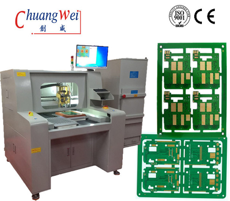 CNC PCB Router Machine with Automatic Dust Collector and 0.01mm Precision