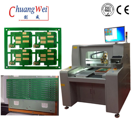 CNC PCB Router Machine with Automatic Dust Collector and 0.01mm Precision