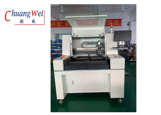 500kgs PCB Router Machine with Tooling Holes / Edges Location ±0.01mm Resolution