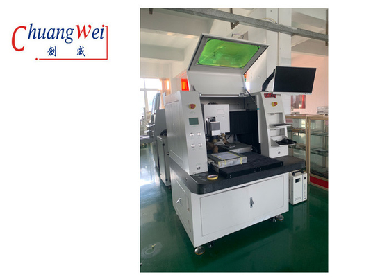 PCB Cutting Laser Depaneling Machine 355nm Wavelength 10W 12W 15W 18W 30KHz Power