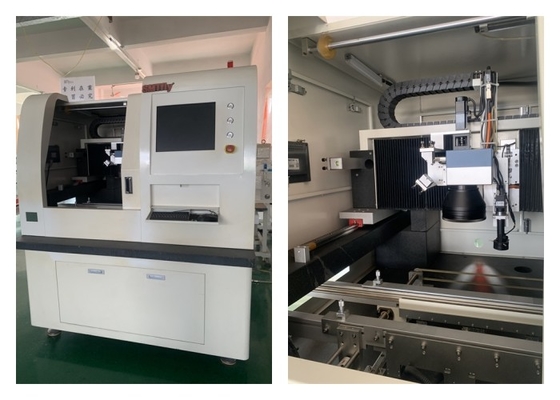 Auto Vision Positioning PCB Laser Depaneling Machine Excellent Cut Finish