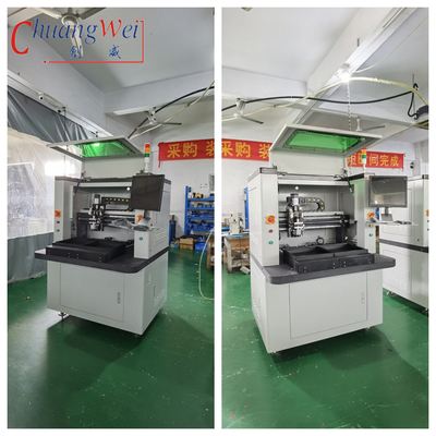 2 Working Table Manual PCB Router Depaneling Equipment For FR1, FR4, MCPCB