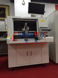 Dual Workstation Tabletop PCB Router Machine with 0.01mm Cutting Precision