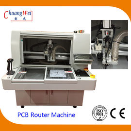 Double Station Automatic Depaneling PCB Router Machine 220V 4.2KW