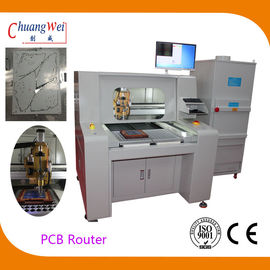 PCB Depaneling with Different Cutting Fixtures Operated in Y-direction