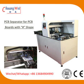 Two  Steel Linear Blades Pneumatic V-Cut PCB Separator