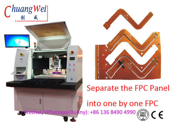 Laser FPC Cutting PCB Depaneling Machine without Stress Fast and Accurate Positioning Dual Table