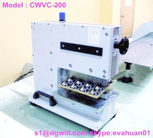 Pneumatic Type PCB Separator Cut Short Alum Board with 2 Linear Blades,Pcb Depaneler