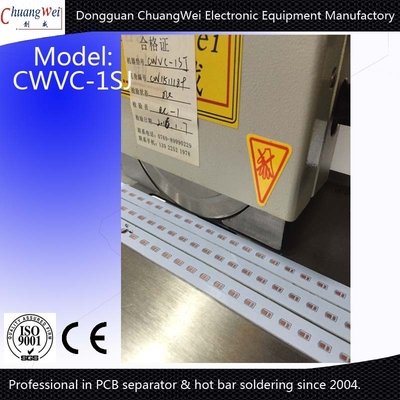 V Groove PCB Depaneling Motorize Pre-scored PCB Separator for Electronic Factory