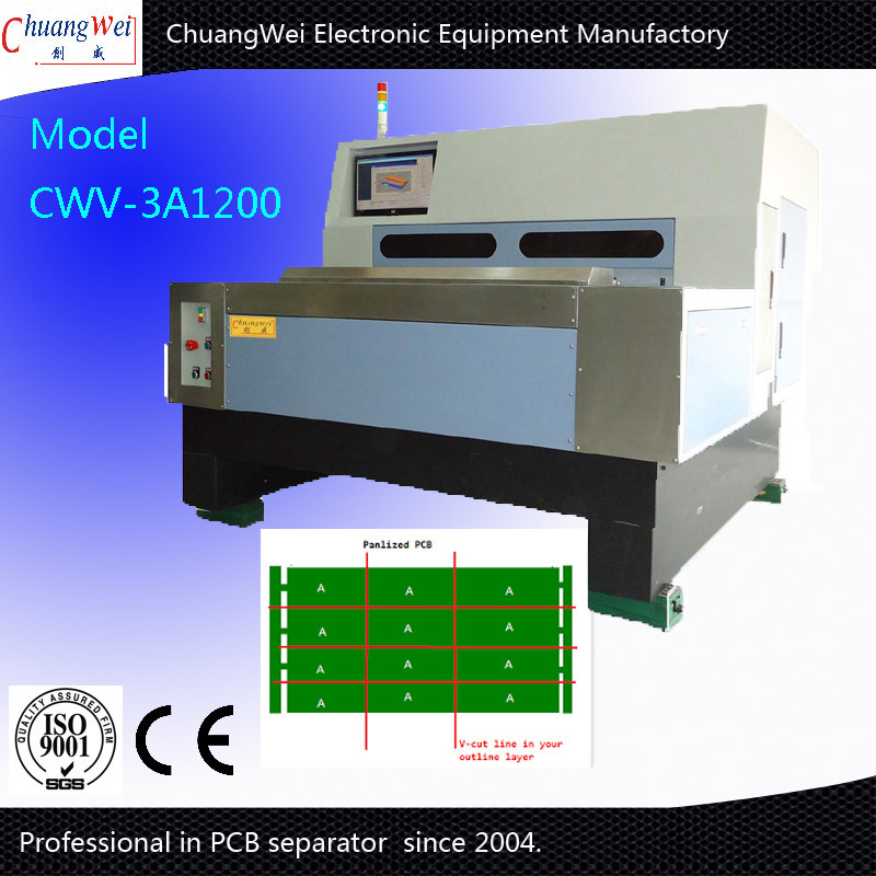 V. Board Machine Automatic Making V - Cut Line On PCB Panel V - Cut PCB Separator Machine