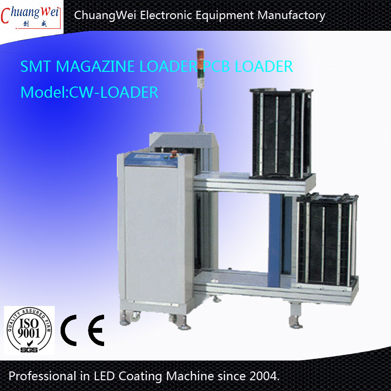 Automatic Smt Magazine Loader Pcb Loader With 4-7kg/Cm2 Air Supply LCD ...
