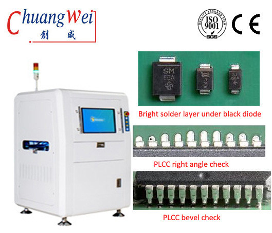 AOI PCB Inspection Machine with Visual Identity System Allow 0.3mm Pitch