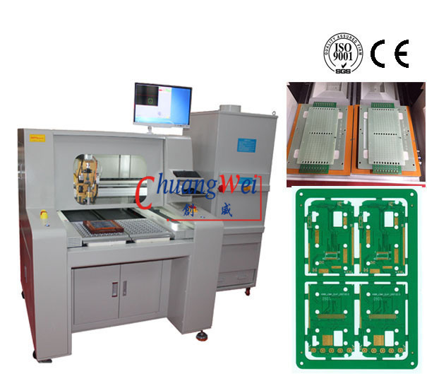 Pcb Precision Mini Rutter Machine 0.1mm Cutting Precision PCB Router Machine with Left Hand 0.8-2.5mm ...