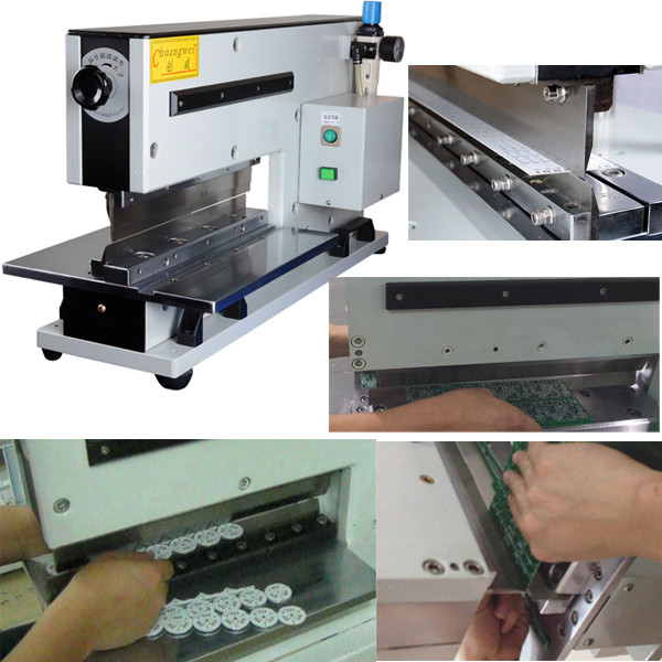 V-Cut PCB Separator with Linear Blades Protect Component,PCB Depaneling ...